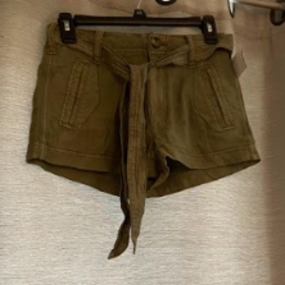 Green shorts